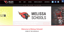 Desktop Screenshot of melissaisd.org